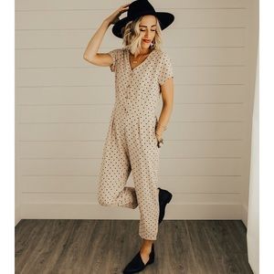 Polka Dot Jumpsuit Roolee